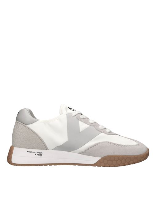 Sneakers in camoscio ecopelle e tessuto KEH NOO | S00KM9313BIANCO-GRIGIO